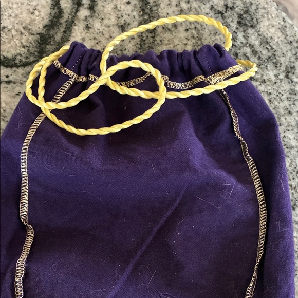 Purple Drawstring Bag - Picture 3 of 3